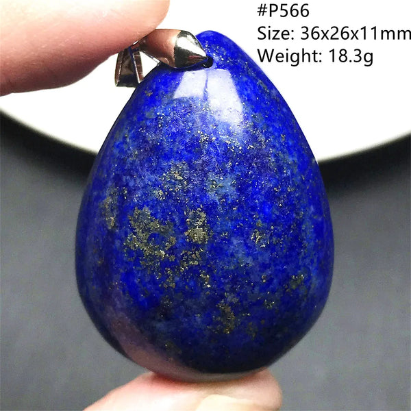 Blue Lapis Lazuli Pendant-ToShay.org