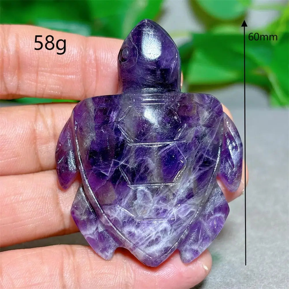 Purple Dream Amethyst Tortoise-ToShay.org