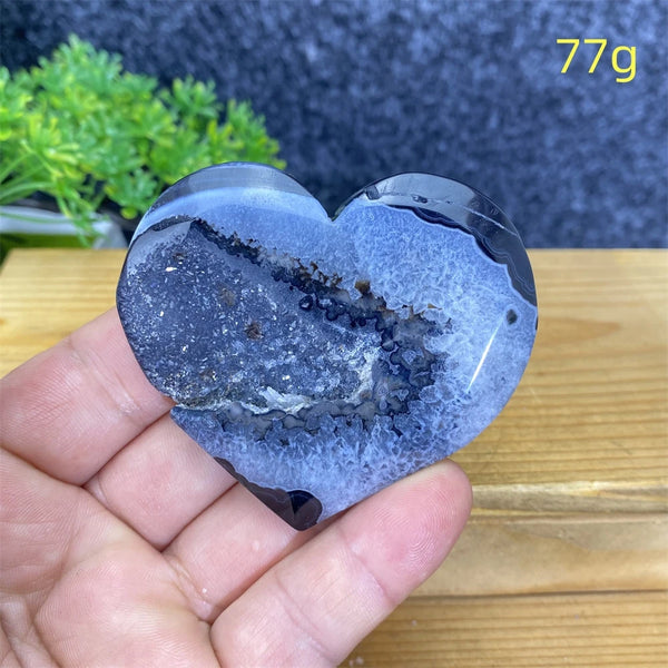 Black Agate Geode-ToShay.org