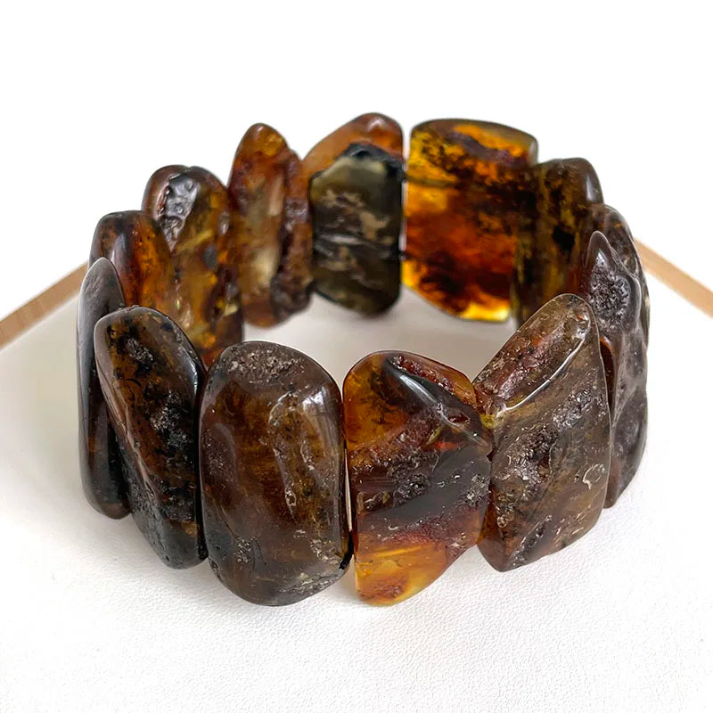 Yellow Amber Bracelet-ToShay.org