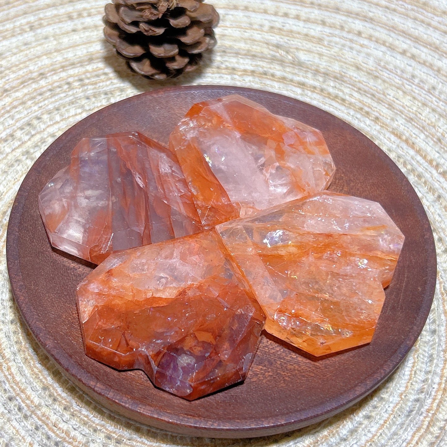 Orange Rainbow Fire Quartz-ToShay.org