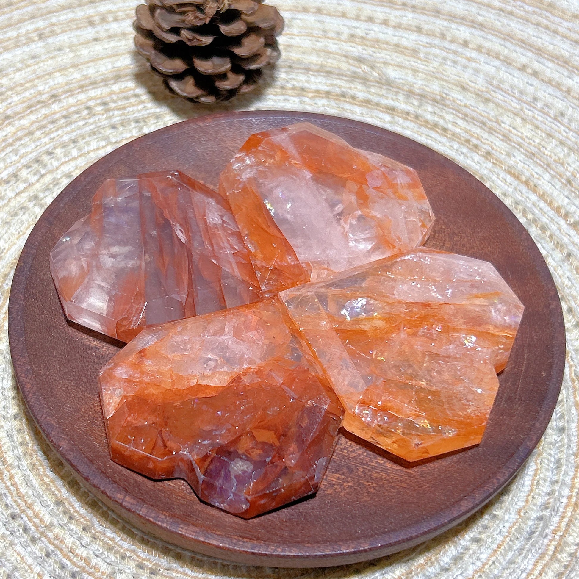 Orange Rainbow Fire Quartz-ToShay.org