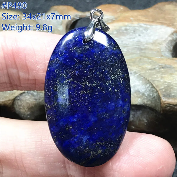 Blue Lapis Lazuli Pendant-ToShay.org
