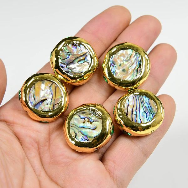 Green Abalone Shell Beads-ToShay.org