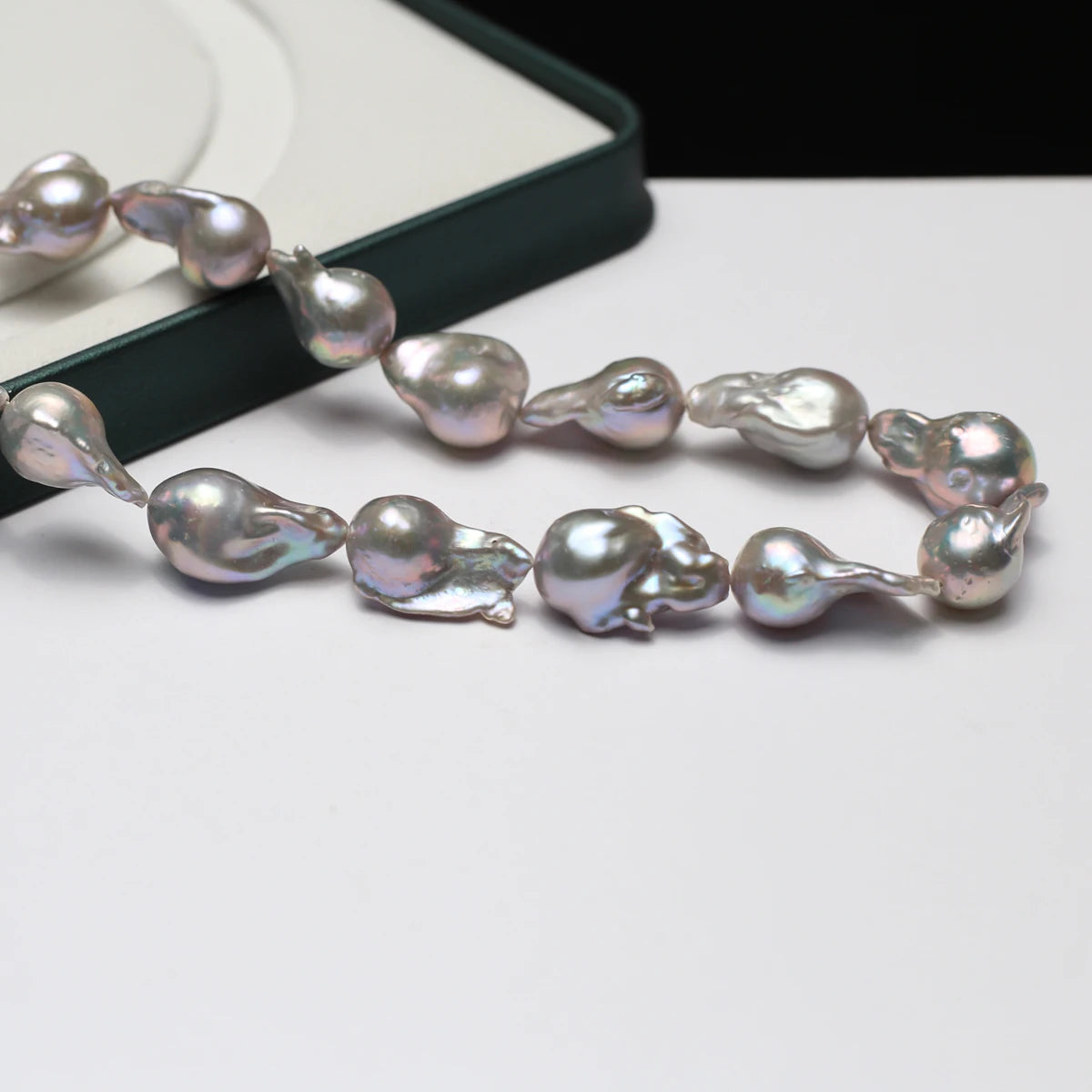 Grey Baroque Pearl Beads-ToShay.org