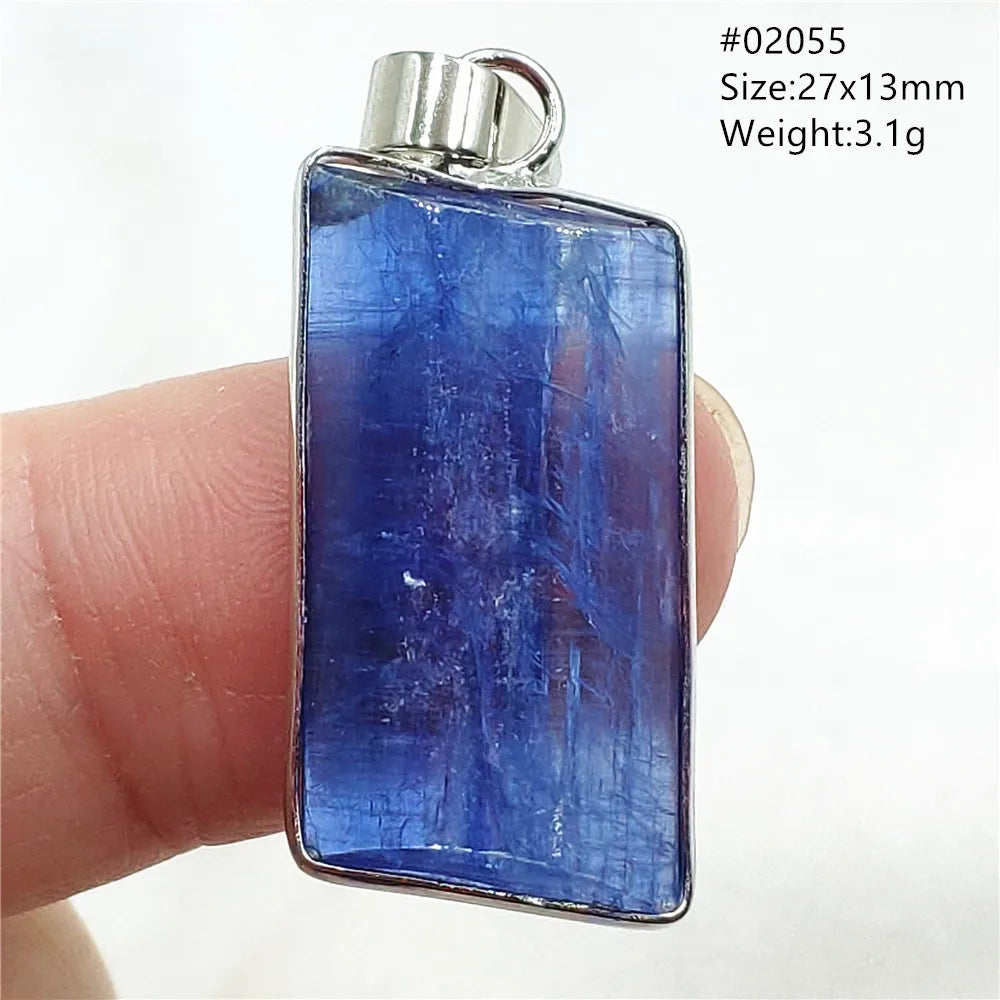 Blue Kyanite Cat Eye Pendant-ToShay.org