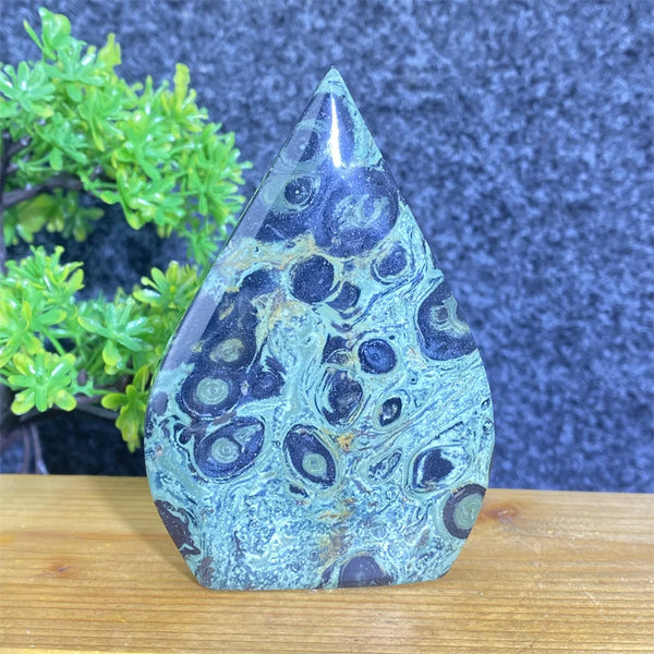 Blue Malachite Crystal Torch-ToShay.org
