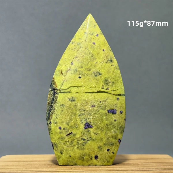 Green Atlantasite Flame-ToShay.org