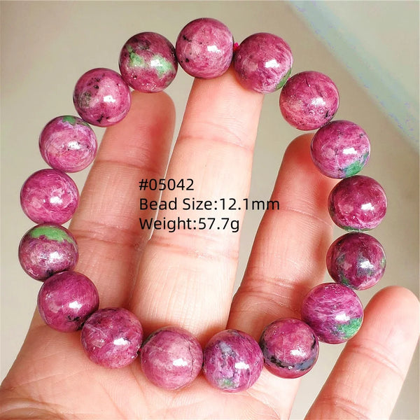 Red Ruby Zoisite Bracelet-ToShay.org