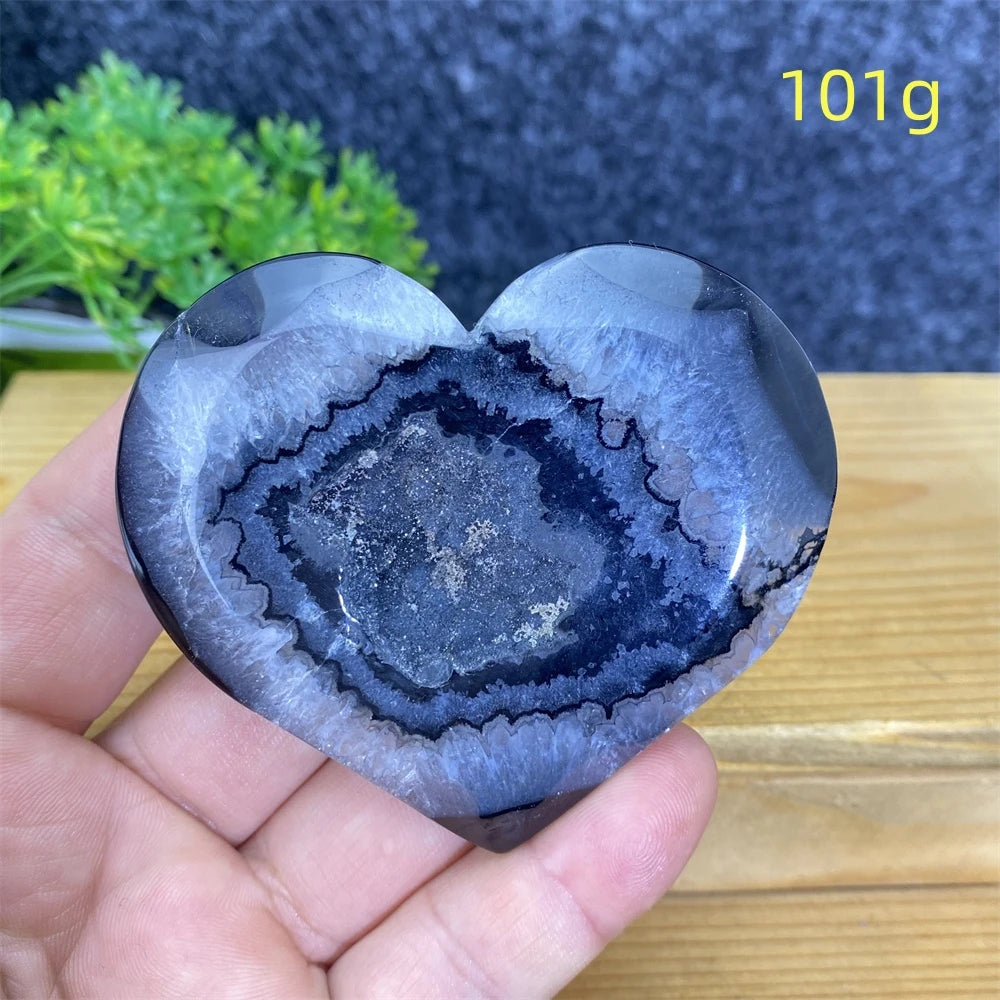 Black Agate Geode-ToShay.org