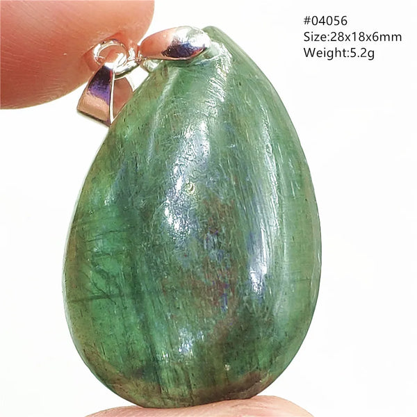 Green Blue Kyanite Pendant-ToShay.org