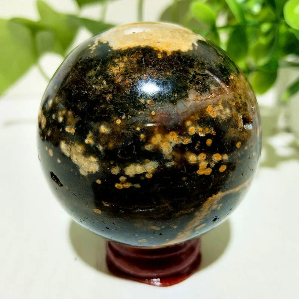 Mixed Ocean Jasper Ball-ToShay.org