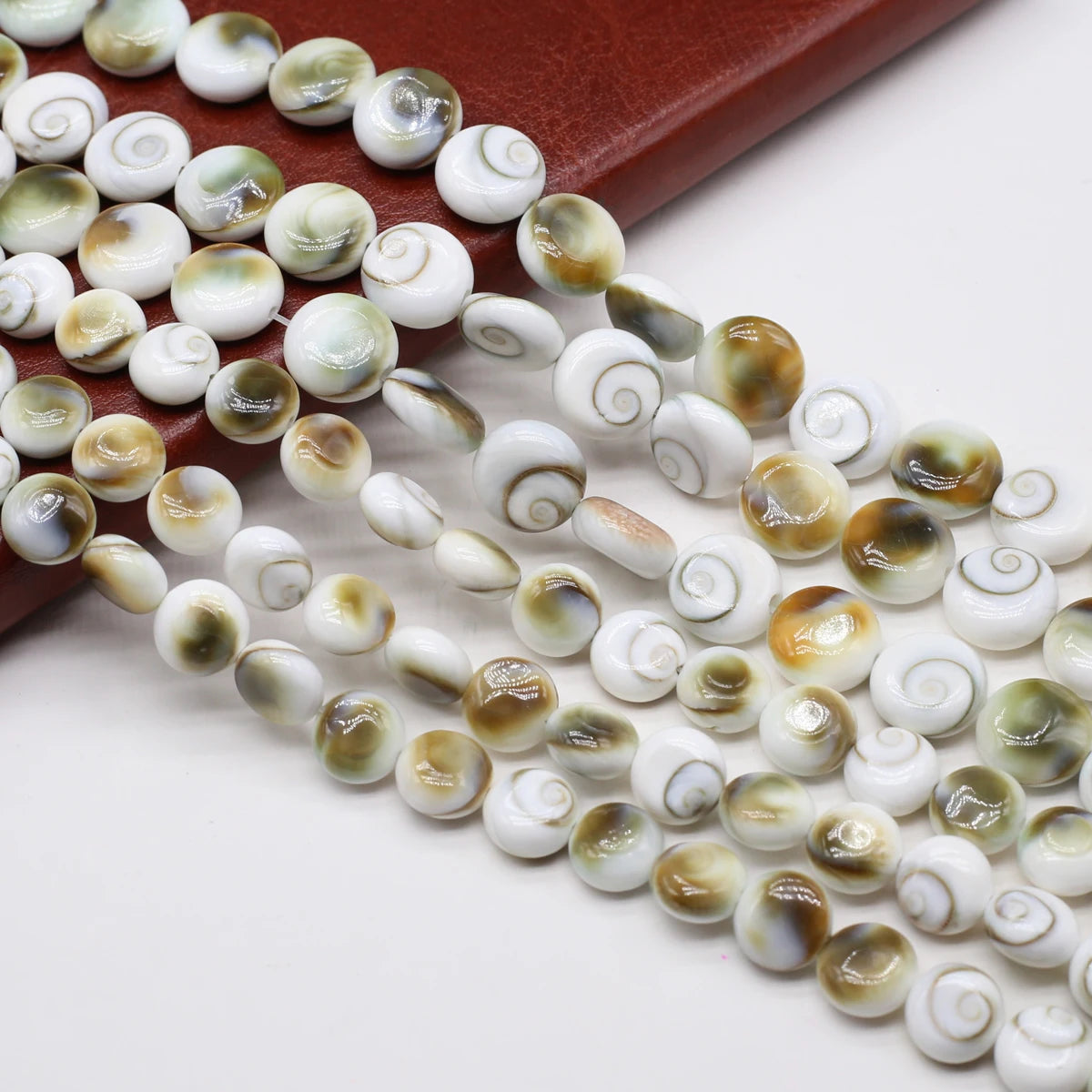 White Shell Beads-ToShay.org