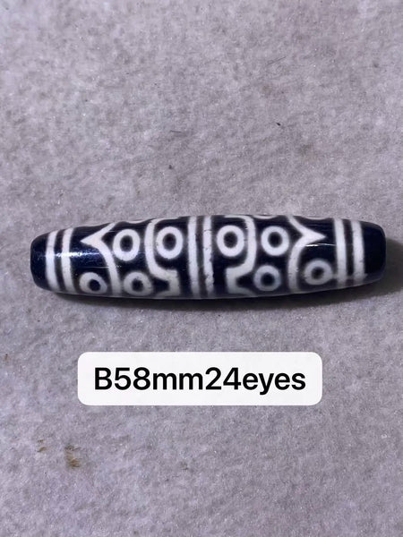 Tibetan Agate Eyes Dzi Beads-ToShay.org