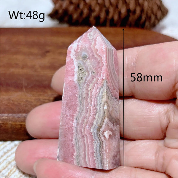 Pink Rhodochrosite Point-ToShay.org
