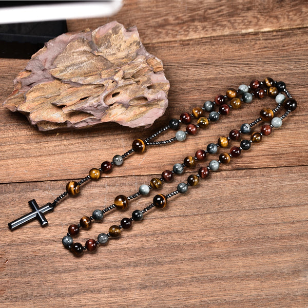 Yellow Tiger Eye Rosary-ToShay.org