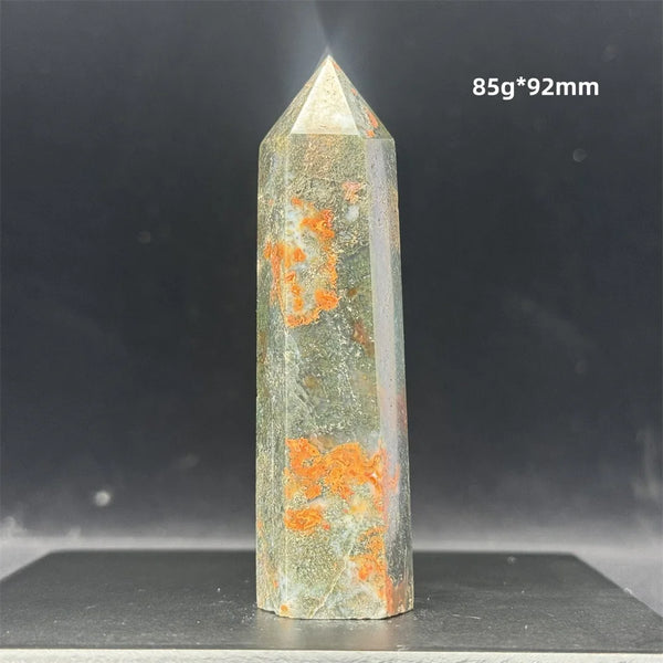 Red Moss Agate Point-ToShay.org