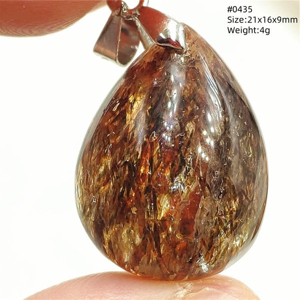 Black Rutilated Copper Quartz-ToShay.org