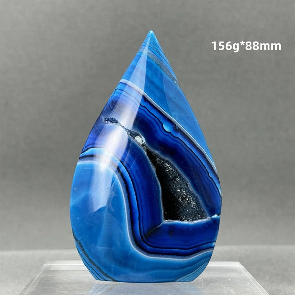 Blue Agate Torch-ToShay.org