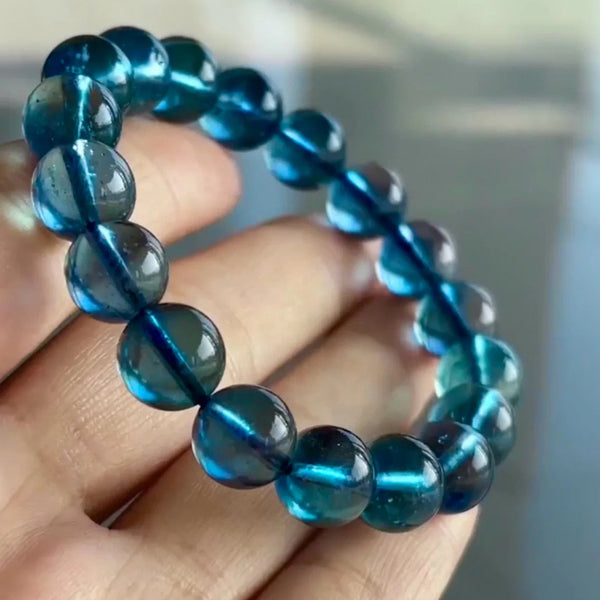 Blue Aquamarine Bracelet-ToShay.org