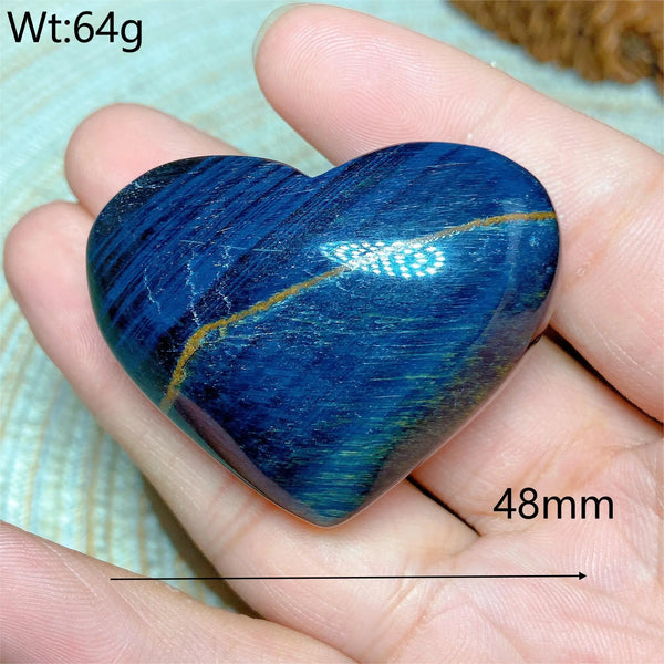 Blue Tiger Eye Heart-ToShay.org