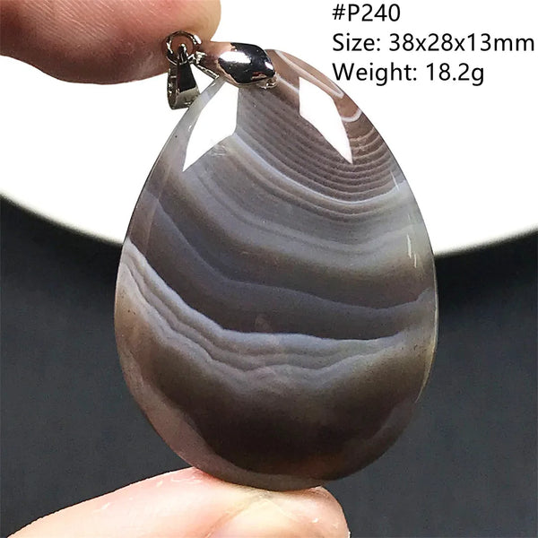 Black Lace Agate Pendant-ToShay.org