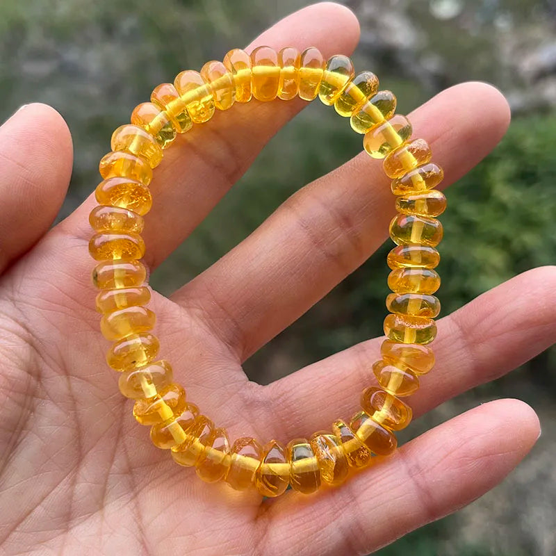 Yellow Amber Bracelet-ToShay.org