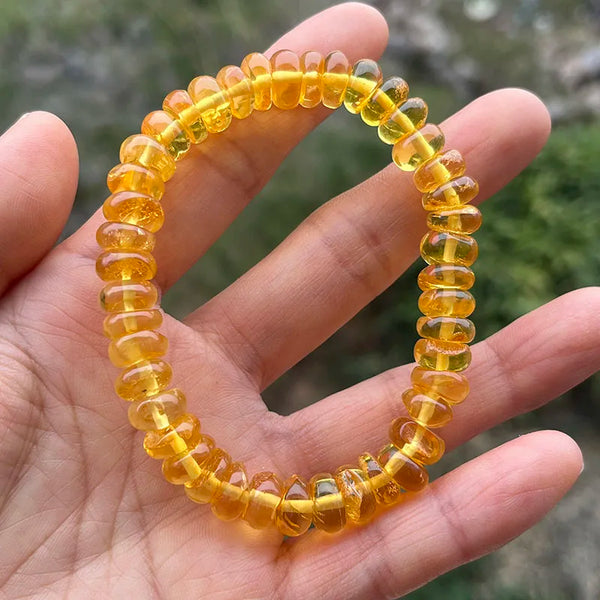 Yellow Amber Bracelet-ToShay.org