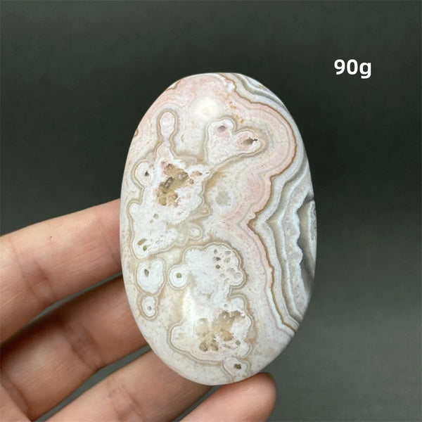 Red Agate Palm Stone-ToShay.org