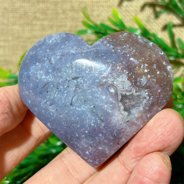 Green Moss Agate Heart-ToShay.org