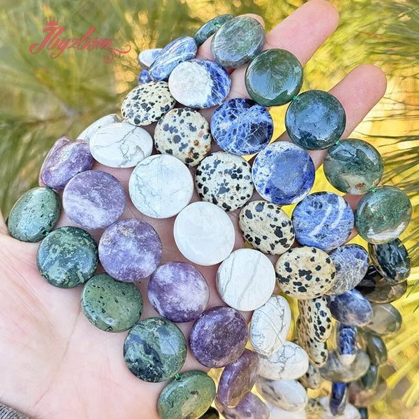 Mixed Crystal Coin Beads-ToShay.org