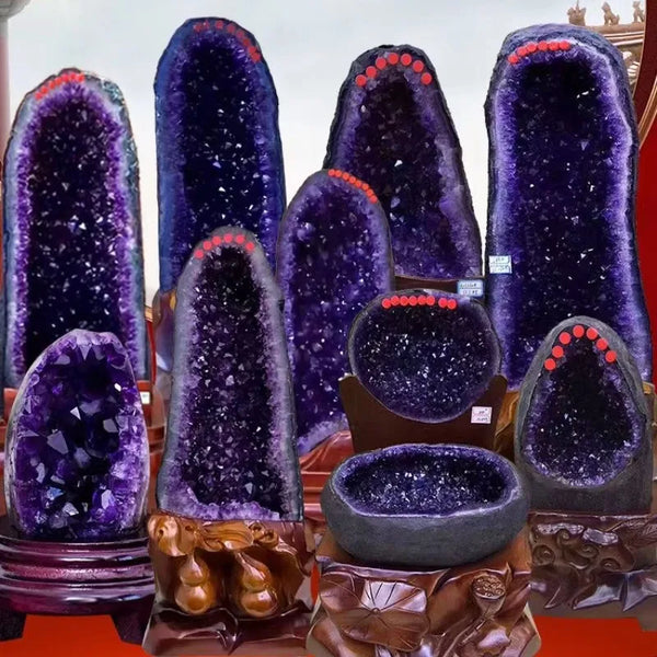 Purple Amethyst Crystal Cave-ToShay.org