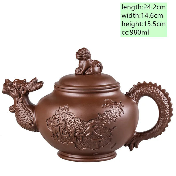 Dragon Clay Teapots-ToShay.org