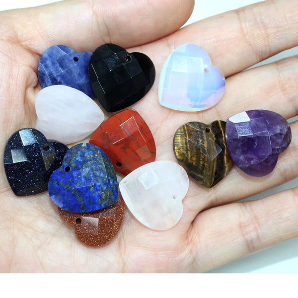 Mixed Crystal Quartz Hearts-ToShay.org