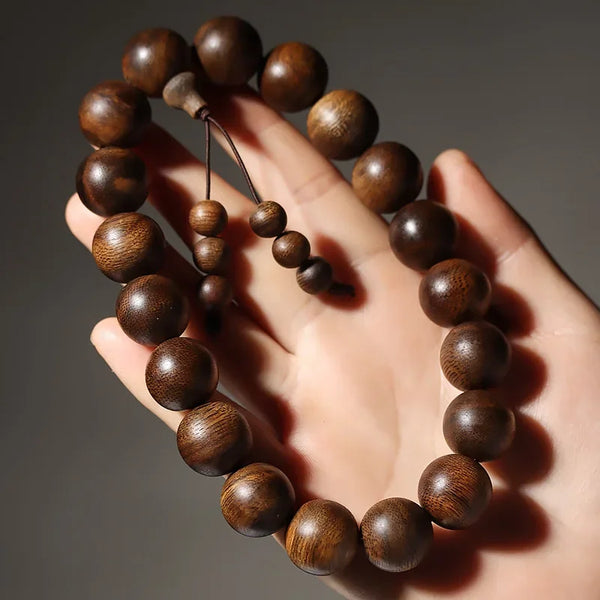 Brown Agarwood Bracelet-ToShay.org
