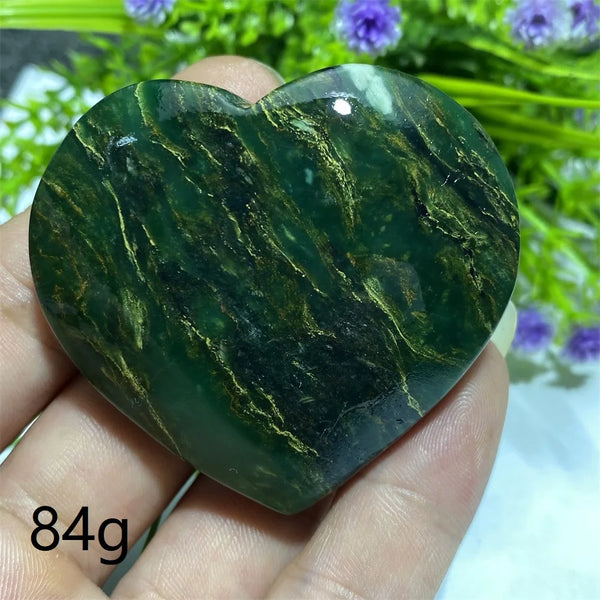 Green Emerald Stone Heart-ToShay.org