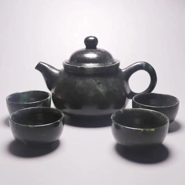 Green Jade Teapot-ToShay.org