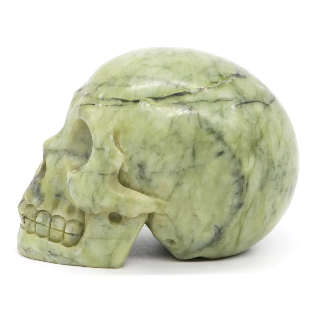 Green Jade Skull-ToShay.org