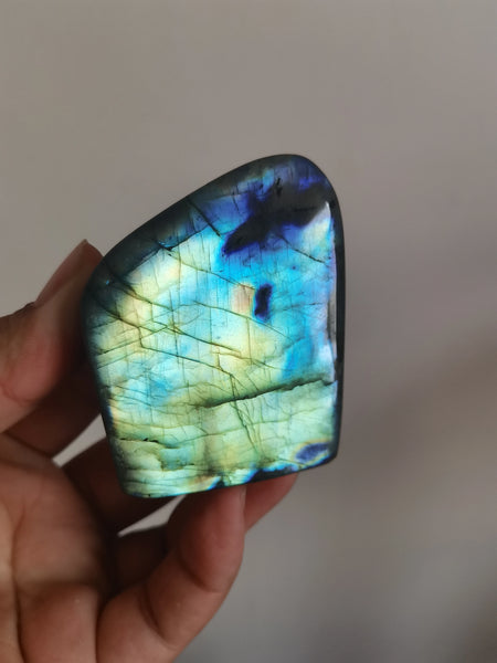 Blue Labradorite Crystal-ToShay.org