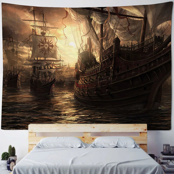 Ship Art Tapestry-ToShay.org