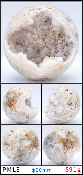 Pink Quartz Cluster Ball-ToShay.org