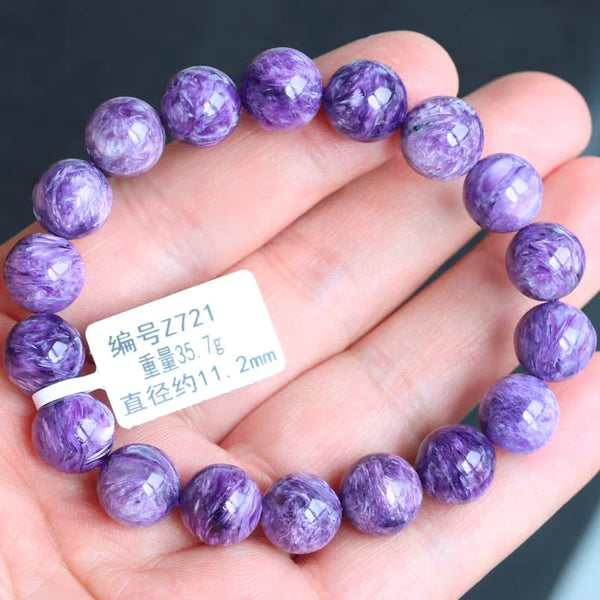 Purple Charoite Bracelet-ToShay.org