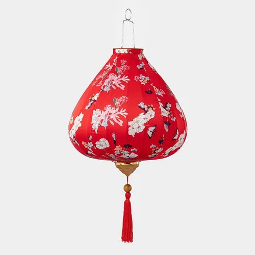 Flower Print Lantern-ToShay.org