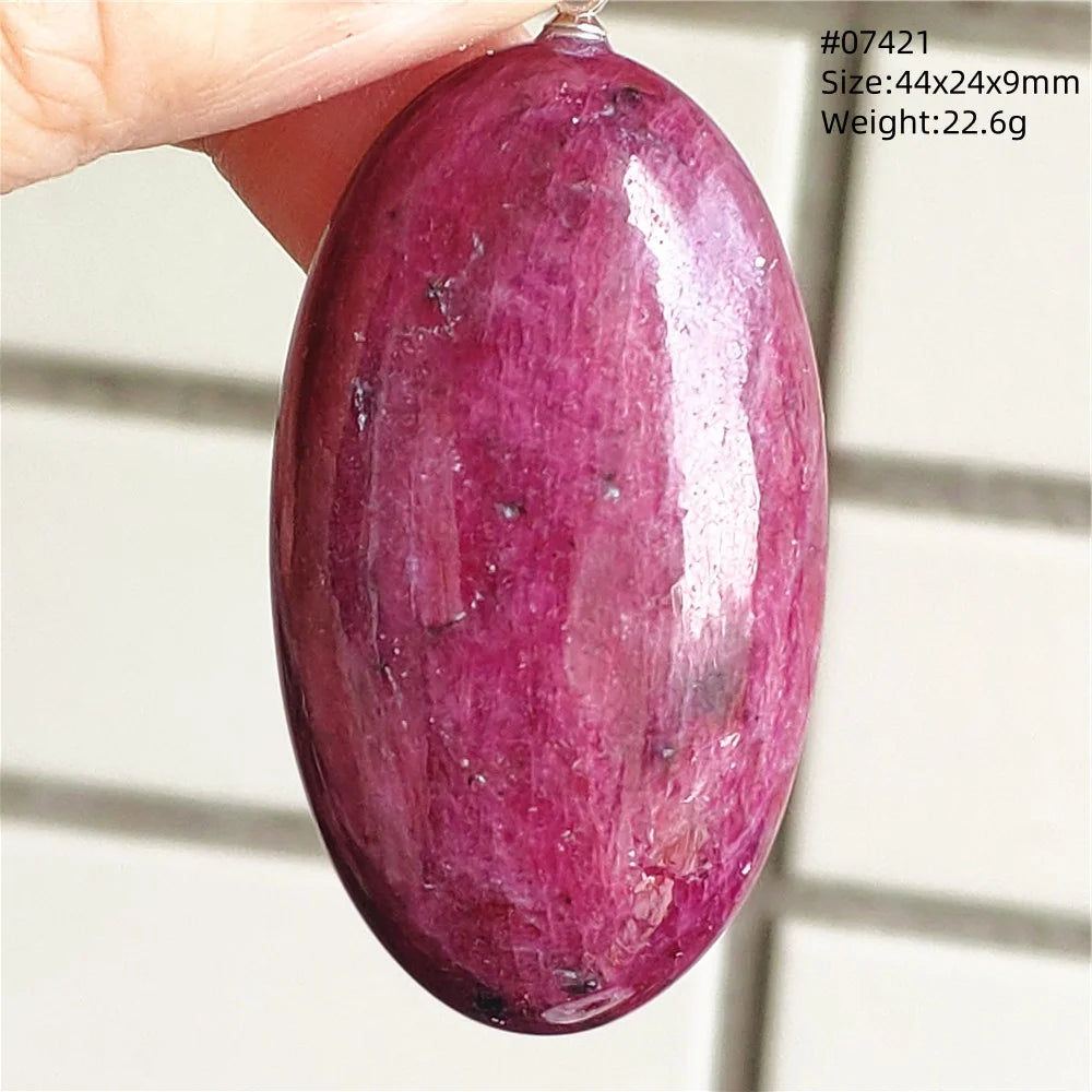Red Ruby Zoisite Light Pendant-ToShay.org