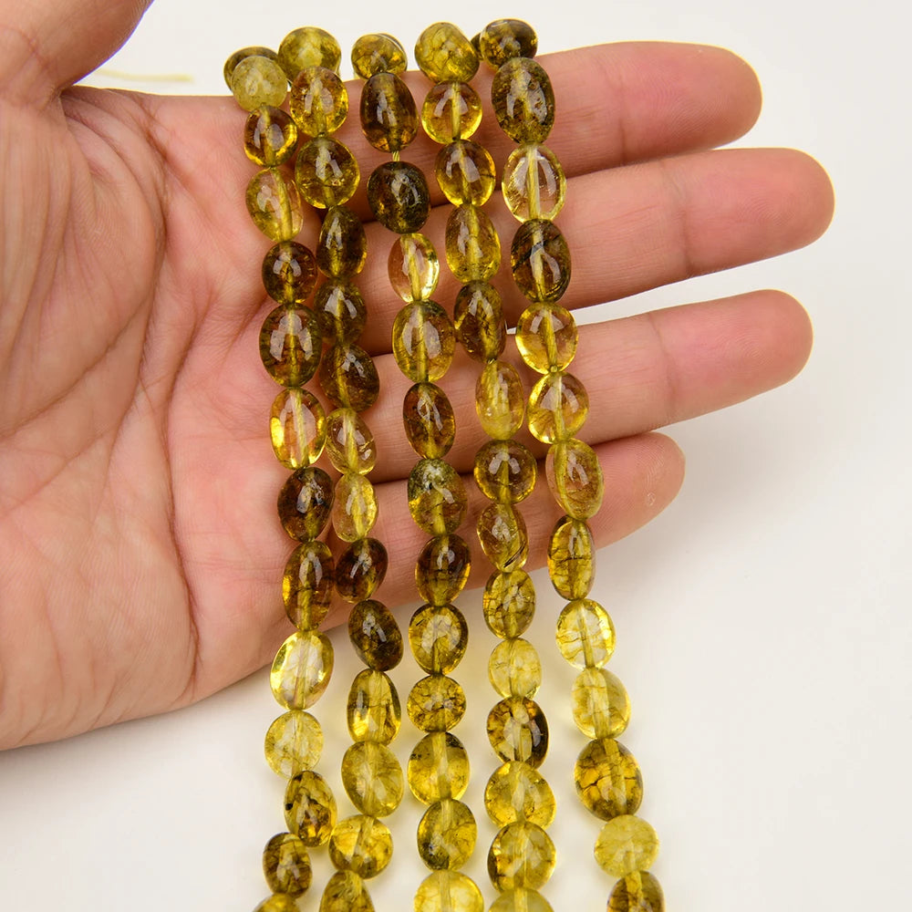 Yellow Quartz Crystal Beads-ToShay.org