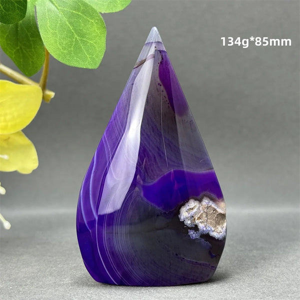 Purple Agate Torch-ToShay.org