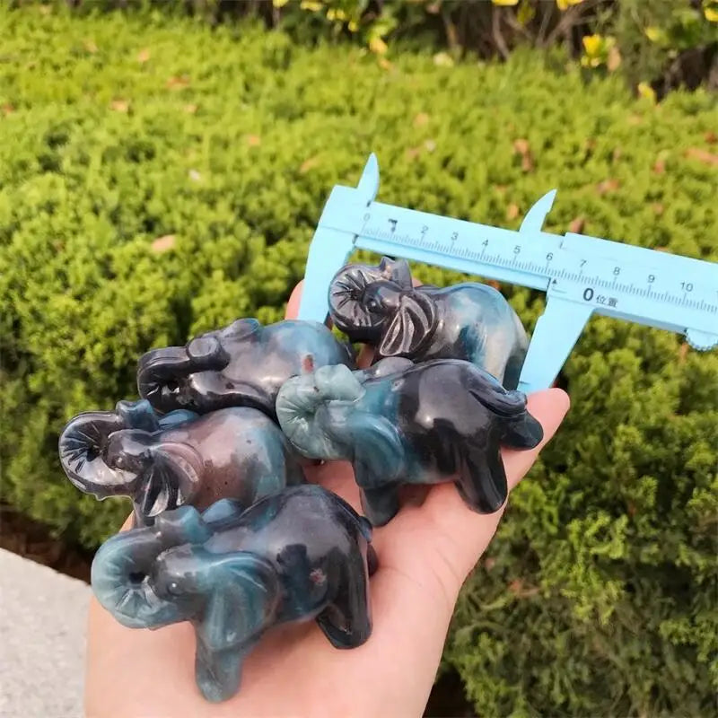 Blue Trolleite Elephant-ToShay.org