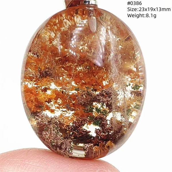 Red Orange Phantom Quartz-ToShay.org