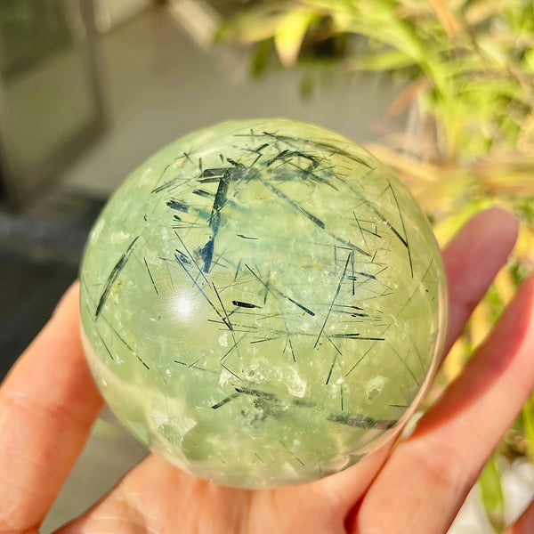 Green Grape Agate Balls-ToShay.org