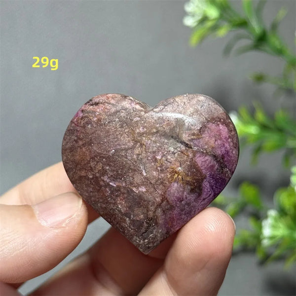 Pink Cobalt Calcite Heart-ToShay.org